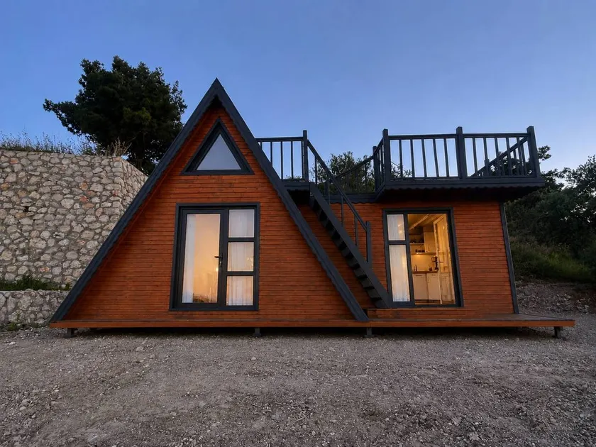 Private Sea View Bungalow in Karaburun Nature's Embrace Awaits - Image 1
