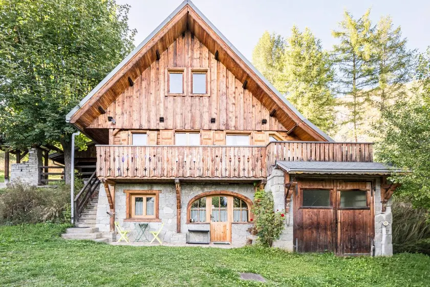 Chalet avec barbecue, terrasse et jardin | Vue jardin - Image 1