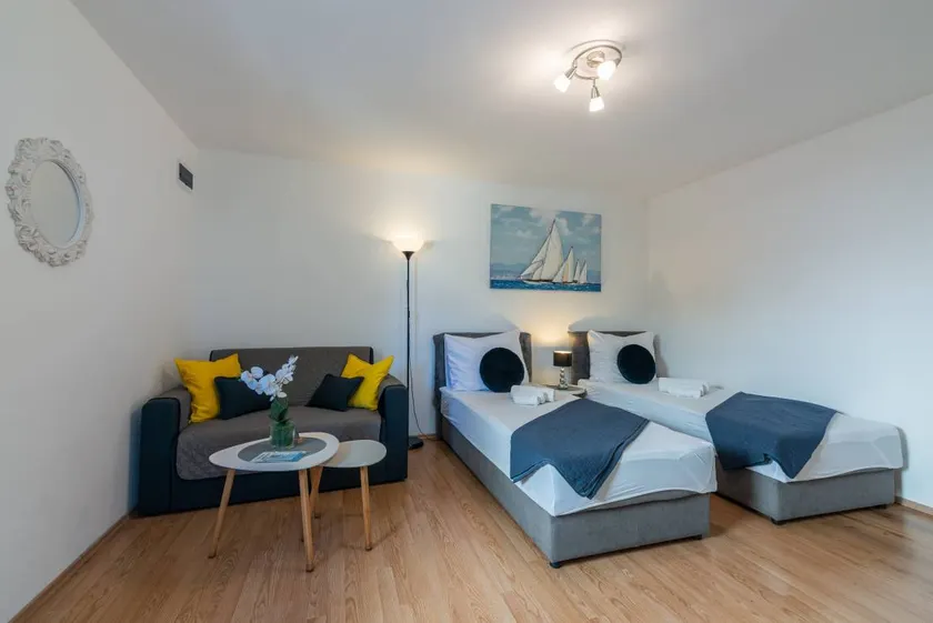 Studio flat with terrace and sea view Kostrena, Rijeka (AS-25834-a) - Image 1
