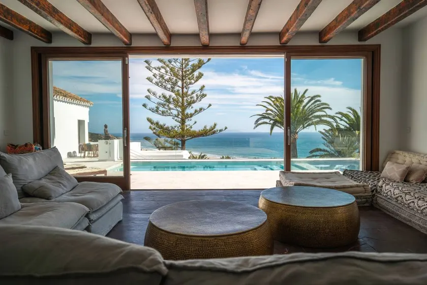 Voll ausgestattetes Ferienhaus mit Pool, Terrasse und Grill | Meerblick | Neben dem Strand | Ideal für Homeoffice | Haustierfreundlich - Image 1