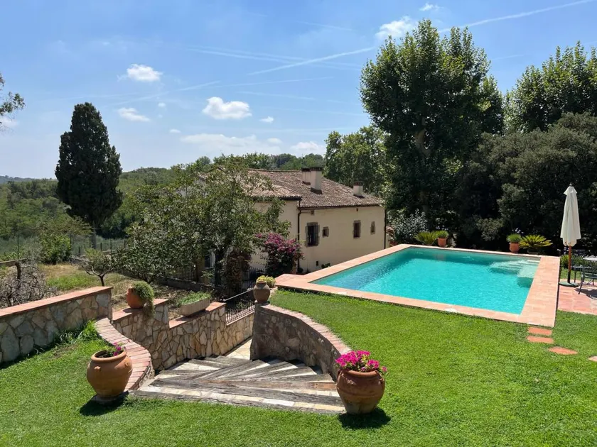 Private room with terrace, garden & pool | Nature view - Image 1