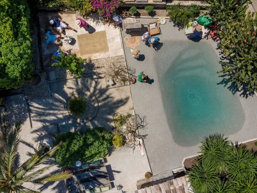 Holiday home with BBQ, terrace & private pool - Image 1