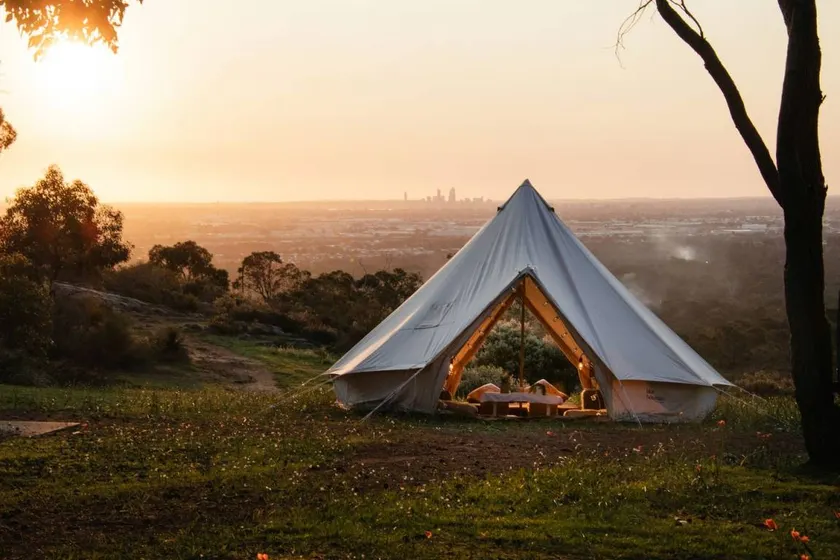 Fantastic Bell Tent with Unbelievable Views in Butler, Western Australia - Image 1