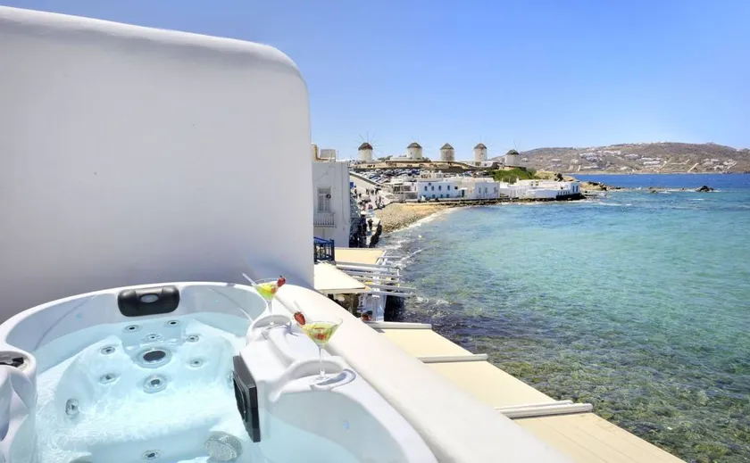 Magnificent Mykonos Suite Suite with Beautiful Aegean Sea Views and Outdoor - Image 1