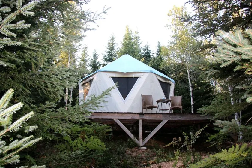Yurt Nestled in Nature on Community in Nova Scotia, Canada - Image 1