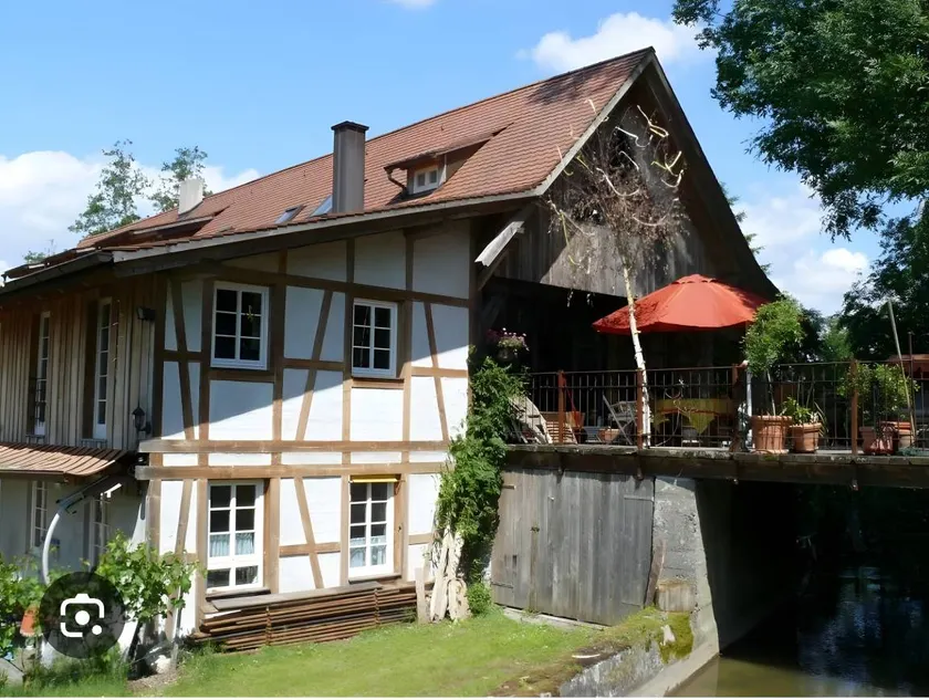 Apartment 'Ferienwohnung Bretterschlupf' with Shared Garden, Balcony and Wi-Fi - Image 1