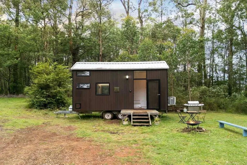 Rustic Tiny House near Toolangi State Forest for Glamping in Victoria - Image 1