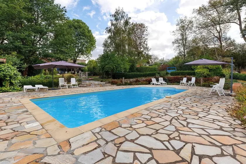 House with terrace, barbecue & private pool | Garden view - Image 1