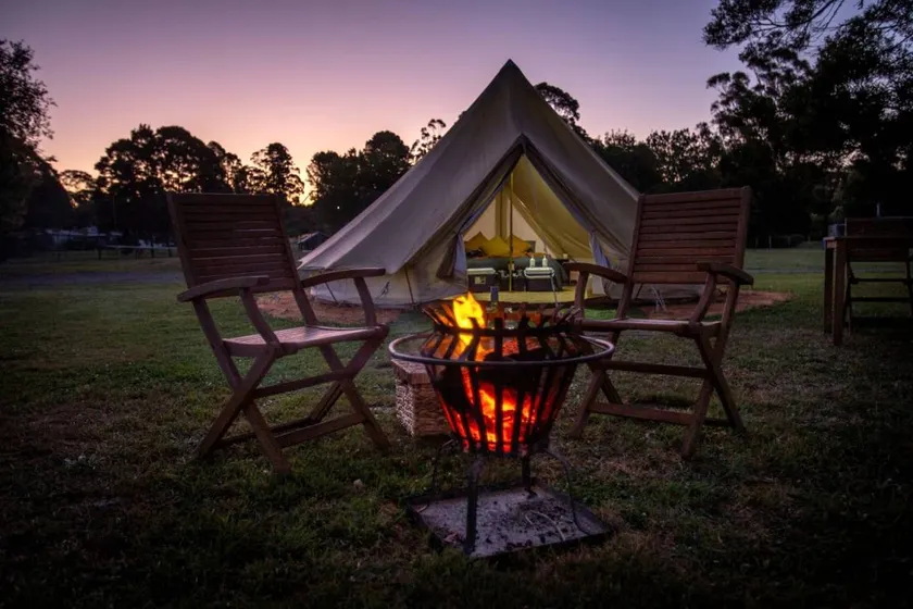 Bell Tent Retreat for Two in Victoria's Picturesque Otway Ranges, Australia - Image 1