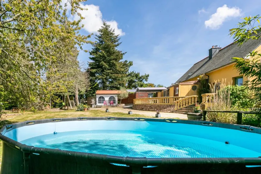 Cottage with pool, garden & hot tub | Garden view - Image 1