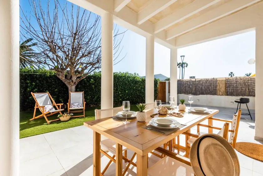 Maison de vacances avec barbecue, jardin et terrasse | Vue jardin - Image 1