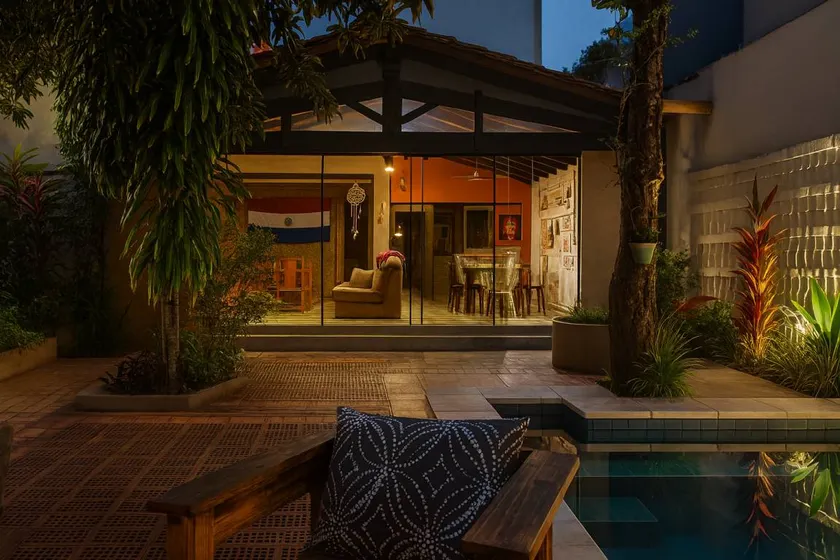 Privatzimmer mit Grill, Garten und Pool | Poolblick - Image 1