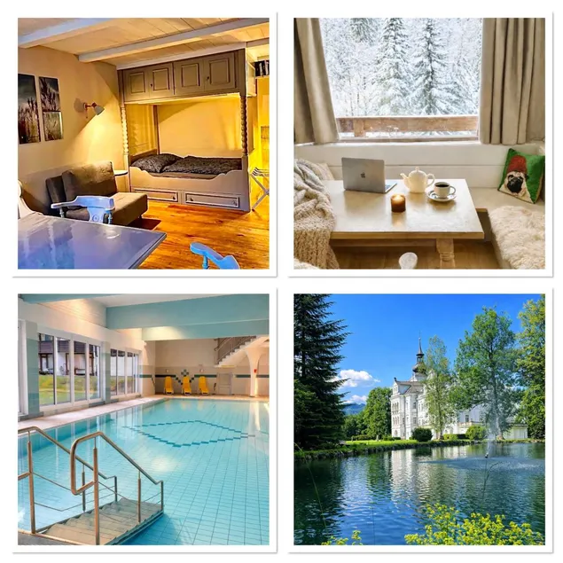 Children-friendly pleasant flat with pool, garden & sauna | Lake view | Pets allowed - Image 1