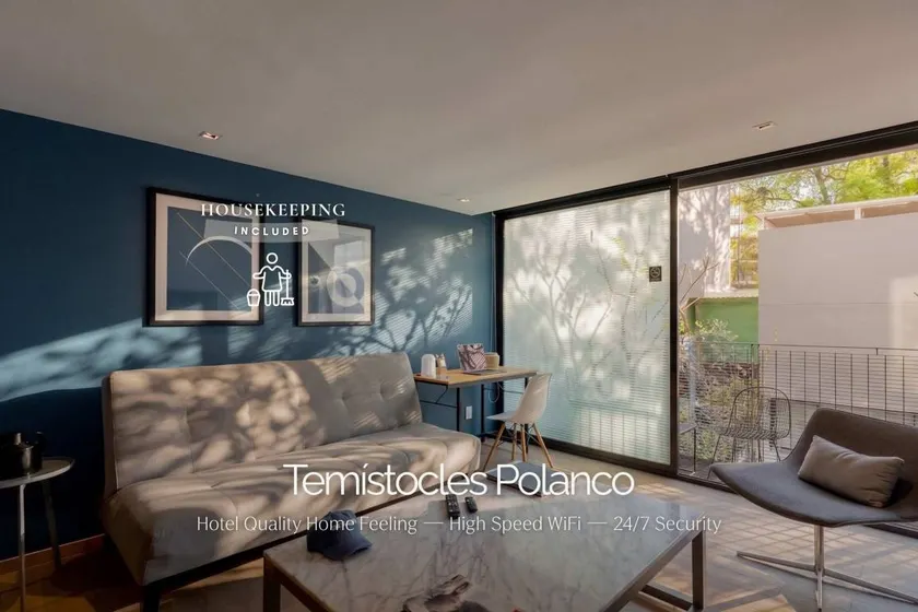 Merveilleux appartement adapté aux familles avec barbecue et internet haut débit | Proche Musée national d'anthropologie de Mexico | Avec animaux bienvenus - Image 1