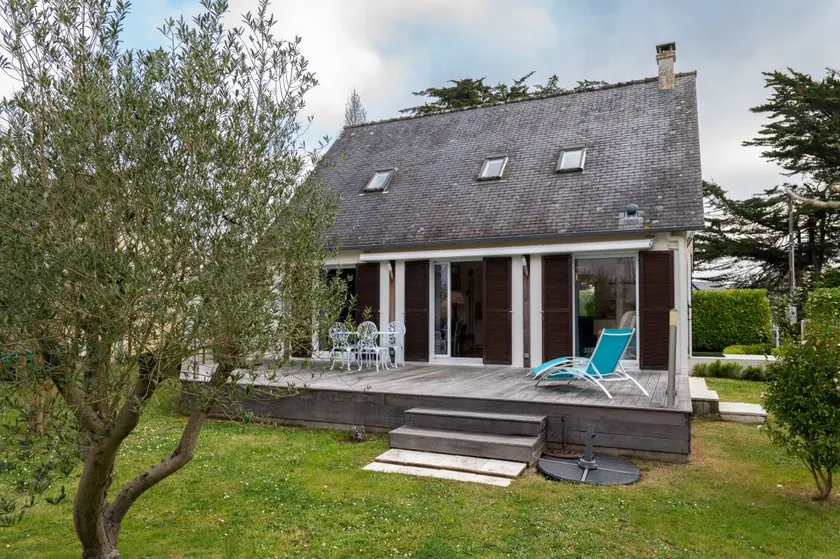 Maison entièrement équipée avec terrasse, barbecue et jardin | Vue jardin | Plage à proximité | Idéale pour le télétravail | Avec animaux bienvenus - Image 1