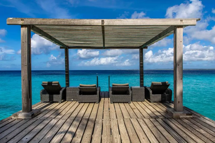 Charming apartment with terrace, barbecue & pool | Pool view - Image 1