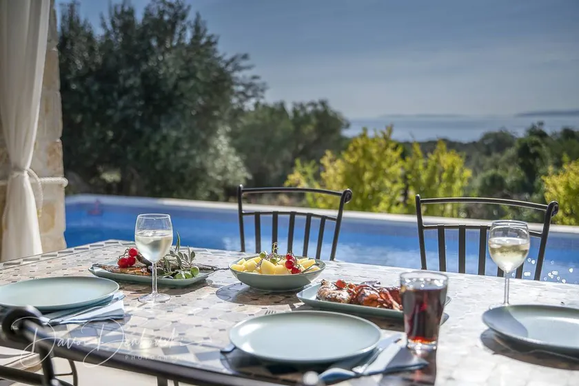 Fully equipped beautiful holiday home with sauna, private pool & hot tub | Sea view | Pet-friendly - Image 1