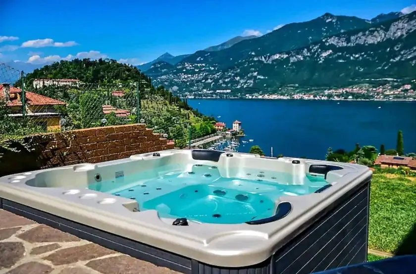 Maison avec jacuzzi, terrasse et internet haut débit | Vue lac - Image 1