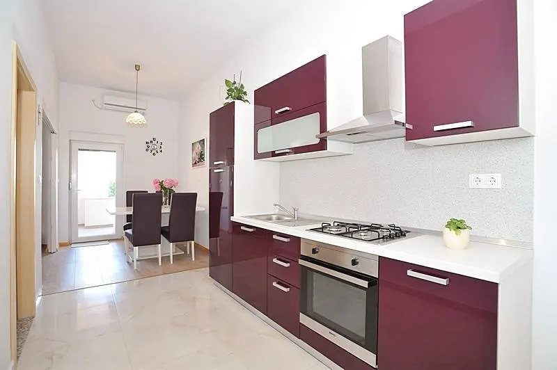 Ferienwohnung in Poljana mit Meerblick, Terrasse, Klimaanlage, W-LAN (3617-3) - Image 1