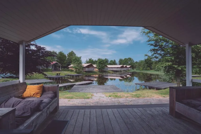 Pleasant chalet with terrace | Nature view - Image 1