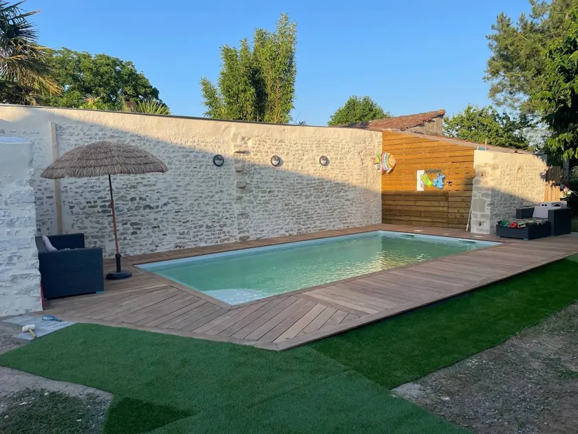 Fully equipped holiday home with terrace, garden & private pool | Garden view - Image 1