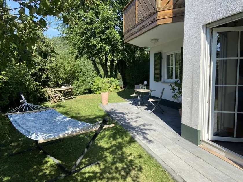 Holiday apartment with garden, terrace & barbeque | Garden view - Image 1