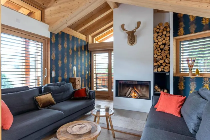 Chalet, wifi, balcone, camino o stufa a legna, parcheggio, televisione, 120m², Les Gets - Image 1