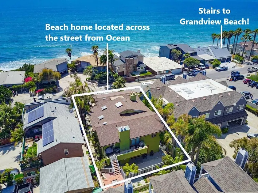 Dall'altra parte della strada dalla spiaggia * vista sull'oceano * piscina + vasca idromassaggio - Image 1