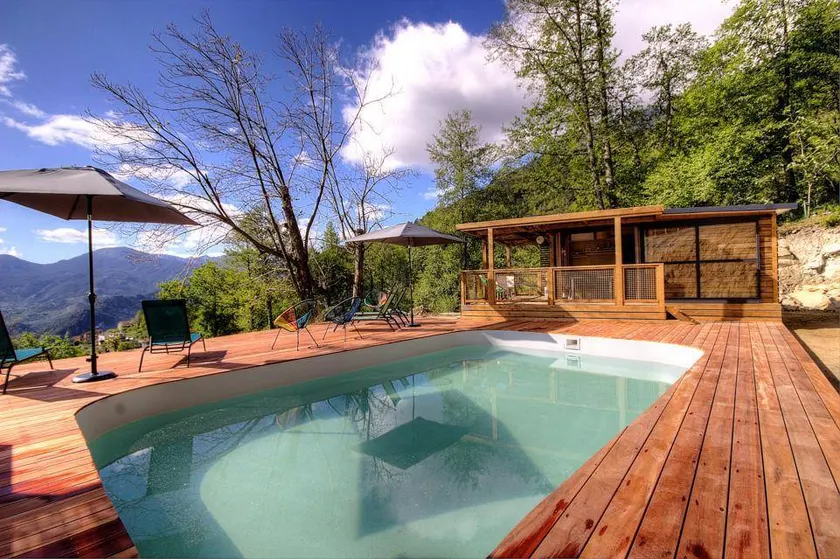 Gite with heated pool, barbecue & garden | Mountain view - Image 1