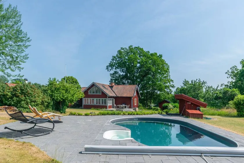 Maison de vacances avec barbecue, terrasse et piscine chauffée - Image 1