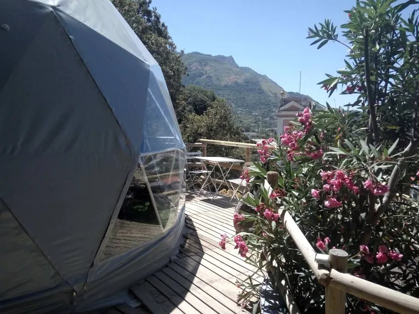 Unique Dome Structure Perfect for Luxury Camping with Panoramic Bay Views in Ischia, Italy - Image 1