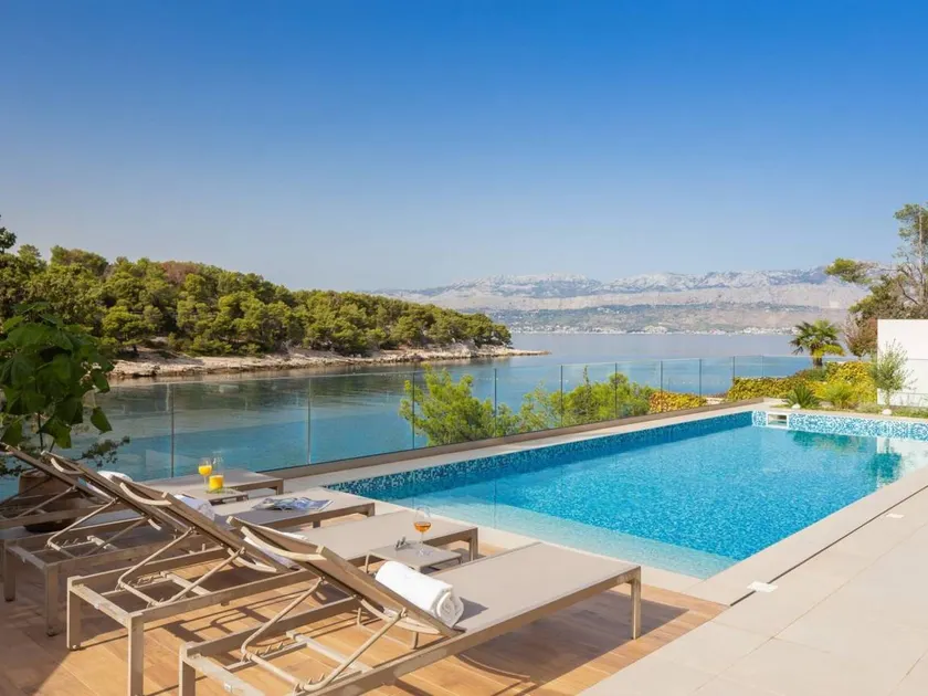 Holiday home with private pool, sauna & terrace | Sea view - Image 1