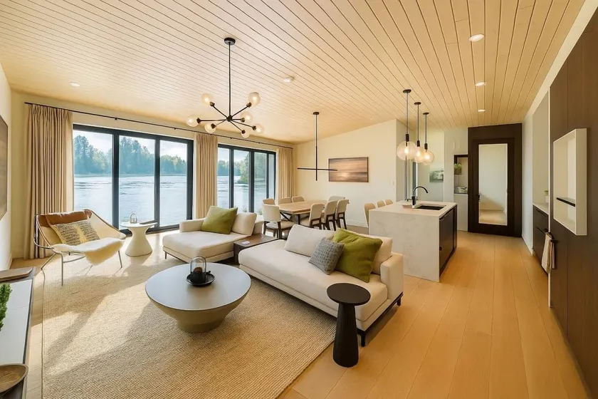 Family-oriented pleasant holiday home with barbeque | Water view - Image 1