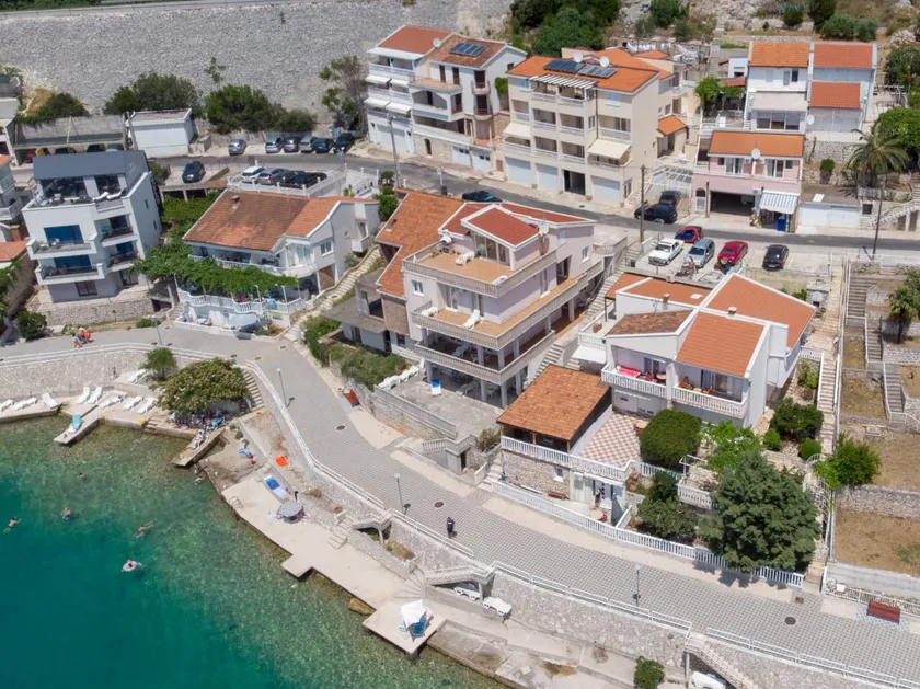 Apartments Knežević - Studio Apartment with Balcony and Sea View 23 - Image 1