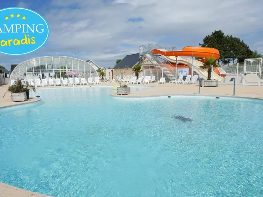 Family-friendly mobile home with heated pool & terrace - Image 1