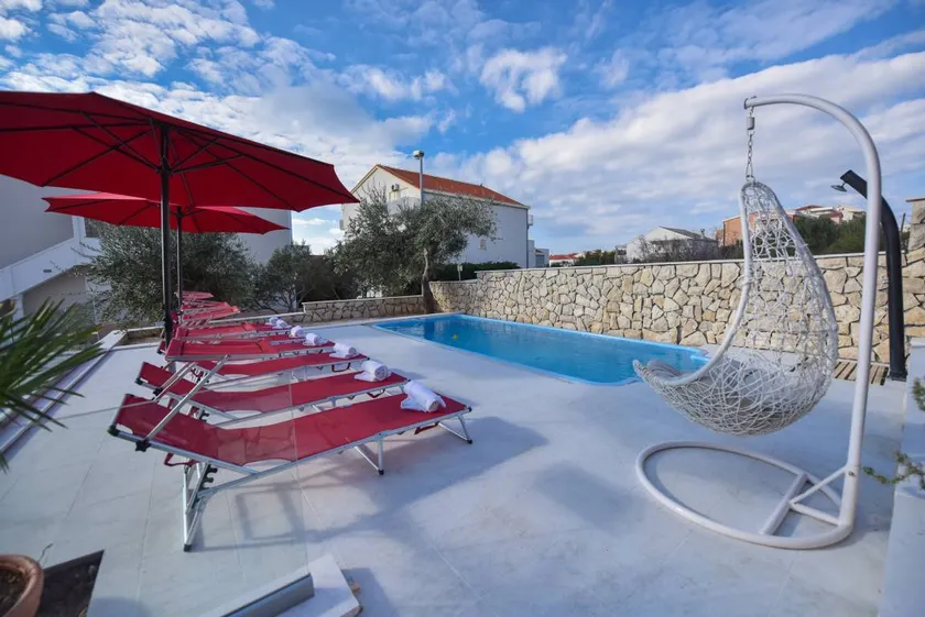 One bedroom apartment with terrace Novalja, Pag (A-9334-d) - Image 1