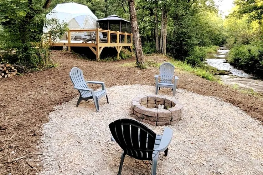 Geodome on Creek, Great Getaway, WIFI & Hot Shower near Boone, NC - Image 1