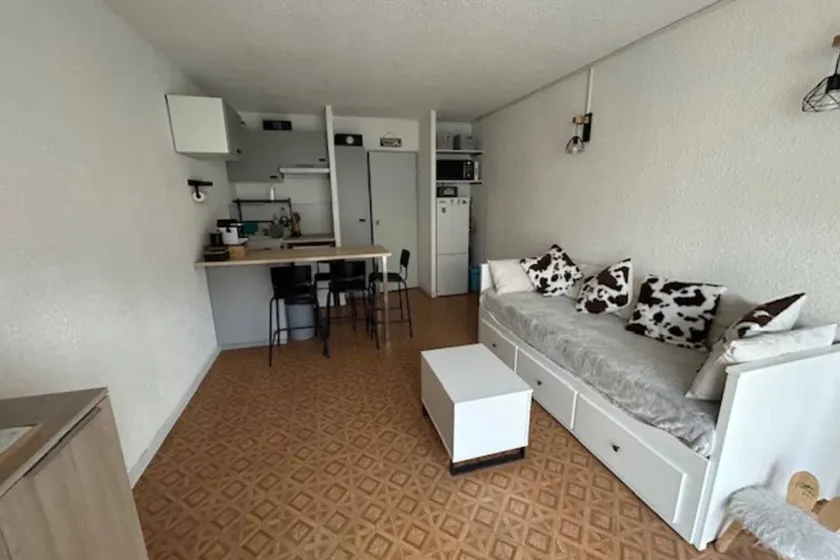 Studio in Sauze with balcony and garage - Image 1