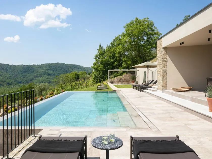 Ferienhaus mit Garten, privatem Pool und Terrasse | Naturblick - Image 1