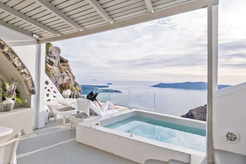 Endearing Santorini Suite Ocean Suite 1 Bedroom Private Pool - Image 1