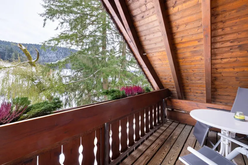Room 'Doppelzimmer 7' with Mountain View, Shared Terrace and Wi-Fi - Image 1