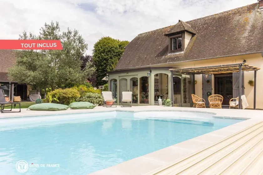 Merveilleux gîte avec piscine, jardin et barbecue - Image 1