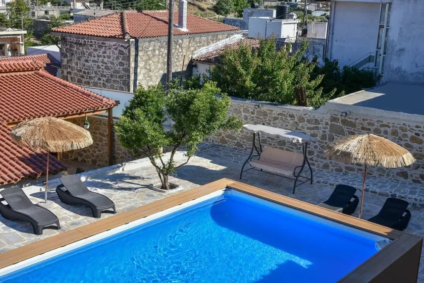 Apartment with terrace, garden & private pool | Pool view - Image 1