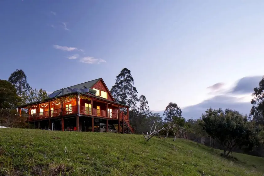Stunning A-Frame Accommodation near Nimbin Ideal for Glamping in New South Wales - Image 1