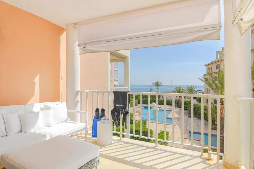 Appartement de vacances avec jardin, terrasse et piscine | Vue mer - Image 1