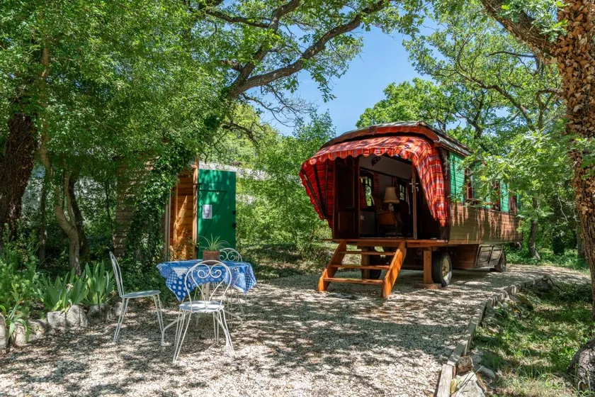 Maison de vacances avec terrasse et jardin | Vue jardin - Image 1
