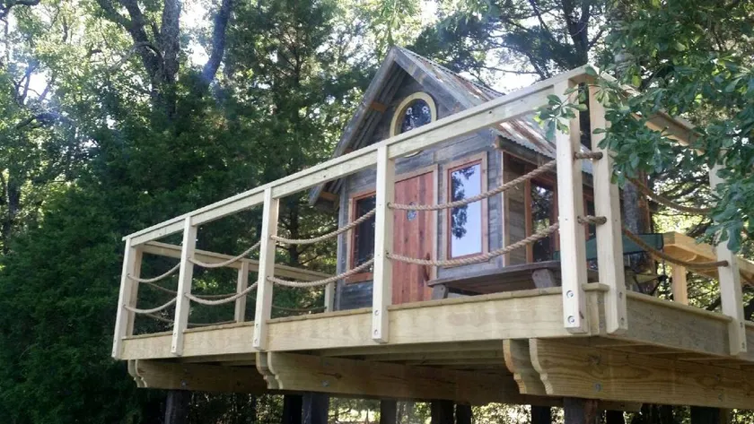 Texas Safari Camp Hummingbird Tree House - Image 1