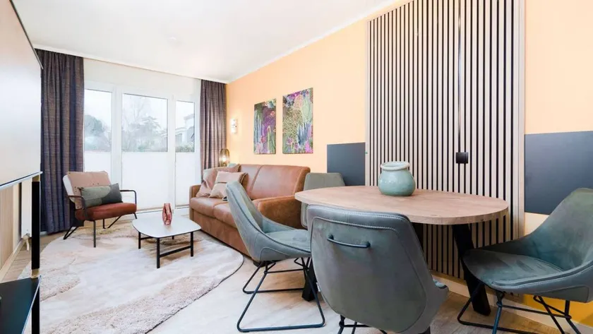Appartement avec jardin, sauna et barbecue | Vue jardin - Image 1