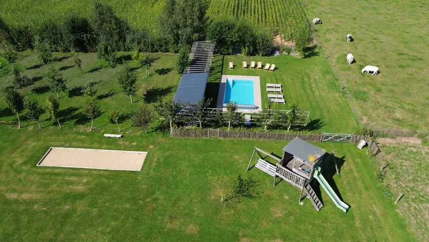 Casale con griglia, piscina privata e terrazza | Vista sulla piscina - Image 1