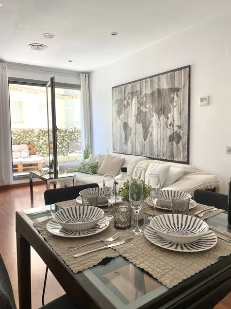 Familienorientierte gemütliche Wohnung mit Terrasse | Neben dem Strand | Haustierfreundlich - Image 1